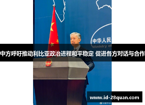 中方呼吁推动利比亚政治进程和平稳定 促进各方对话与合作